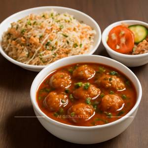 Manchurian Gravy Combo