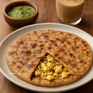 Paneer Pyaaz Paratha