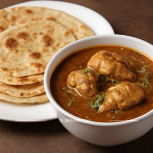 Kabuli Chicken + 3 Butter Roti                                                                          