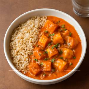Makhani Tofu Rice Bowl