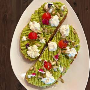 Sourdough Avocado Ricotta Toast