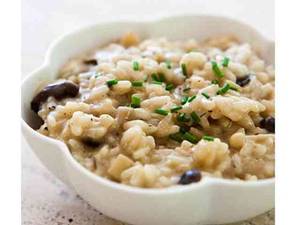Risotto Funghi E Zafferano