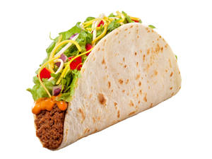 Soft Shell Taco - Mexican Chicken
