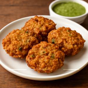 Karare Vada ( With Aloo & Matar )