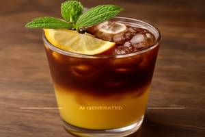 Lemon Mint Iced Espresso