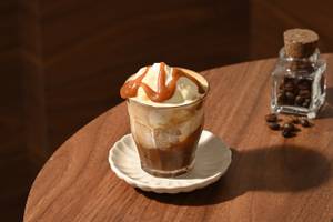 Salted Caramel Affogato