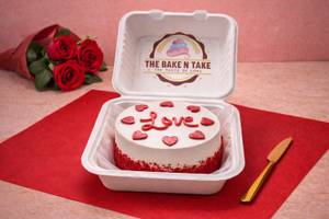 Red Velvet Bento Love Cake [Mini, 150 grams]