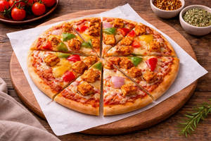 THIN CRUST TANDOORI PANEER PIZZA