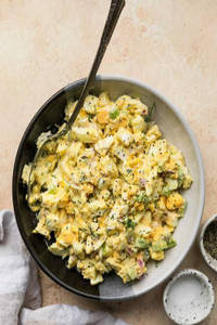 Avocado Boield Egg Salad