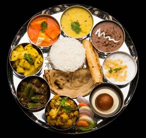 Sagar gaire special thali and