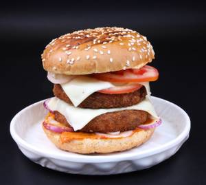 Double Tikki Grilled Burger