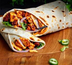 Spicy Cheese Chicken Wrap