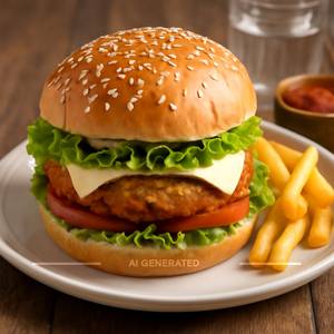 Cheese Tikki Burger