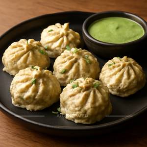Paneer Afghani Momos (6 Pcs)