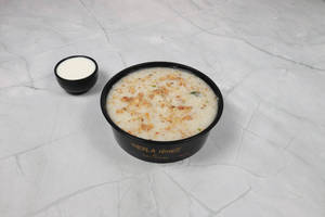 Samo With Curd (bhagar)