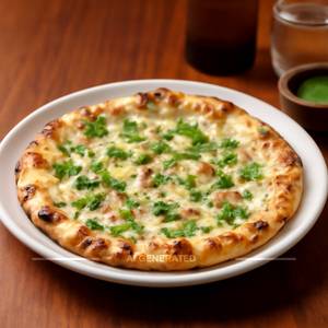 Cheese Onion Capsicum Naan