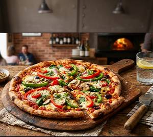 Cheese Mushroom Pizza
