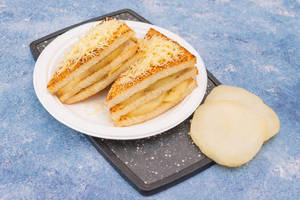 Alu Chatni Cheese Toast Sandwich