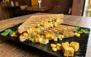 Probiotic Paneer Corn Sandwich