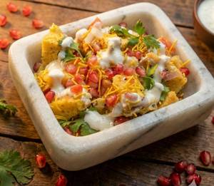 Protein Blast Dhokla Chaat