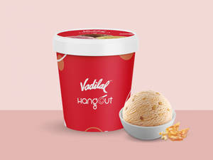 Butter Scotch Ice Cream Tub (500 Gms)