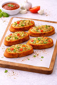 Masala Garlic Bread