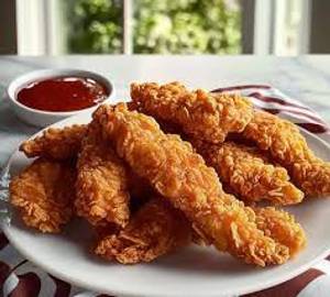 Crispy chicken fingers