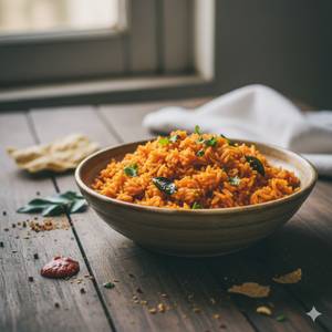 Basmati Tomato Rice( Tomato Bath Spicy )
