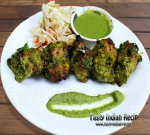 Chicken Hariyali Kebab [4 Pieces]