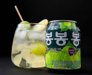 Korean Grape Cold Beverage [200ml can]