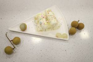 Litchi Roll Ice Cream