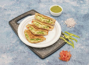 Diet Paneer Toast Sandwich