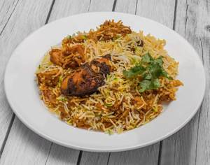 Hyderabadi chicken biryani