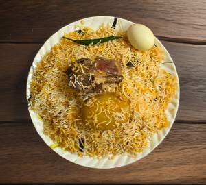 Egg mutton biryani