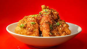 BONE IN | Korean Fried Chicken Tossed In Your Choice Of Kimkin Sauce