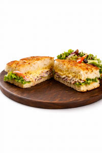 Coleslaw Focaccia Sandwich