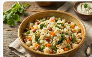 Veggie Semolina Treat :  Protein Packed Upma