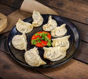 Steam Cheese Corn Momos 8 Pieces