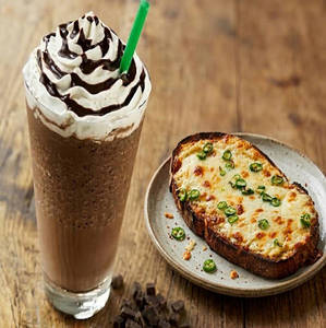 Chocolate Milkshake, Cheese Chilli Toast