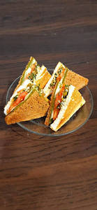 Vegetable Club Sandwich Toast