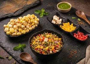 Weight Loss Combo : Tasty Diet ( Sprout Salad Medium + Makhana Pops Large )