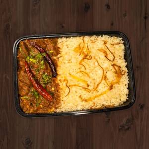 2Pcs Chicken Latpat+Pulao Half Plate