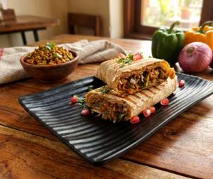Desi-Mex Taco Soya Wrap ( Whole Wheat)  : 35 Gms Protein