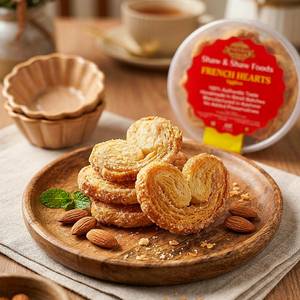 Eggless French Hearts [ 150 G]