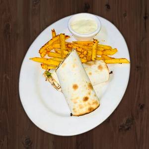 Grilled Cottage Cheese Wrap