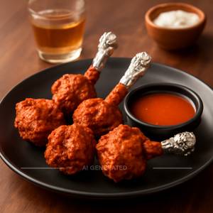 Crispy chicken lolliop [4 pieces]