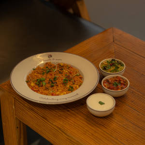 Mexican Rice With 3 Dips