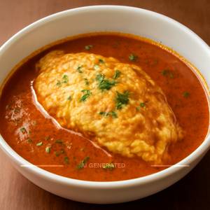 Egg Omelette Gravy