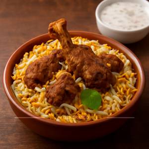Mutton Dum Phukt Biryani
