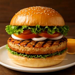 Xxxl Chicken Burger